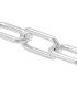 Zoom sur maillon rond court en inox A4 316 – finition marine DIN 763