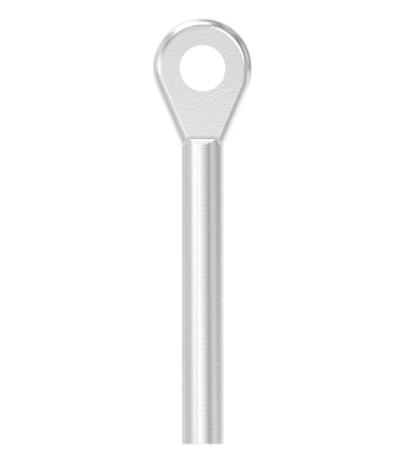 Embout à oeil à sertir inox A4