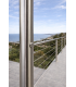 Exemple d’installation garde-corps inox avec câble 4 mm