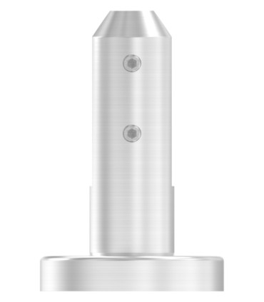 Pince à verre inox duplex pour garde-corps piscine verre 12 mm
