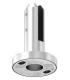 Pince à verre inox duplex pour garde-corps piscine verre 12 mm