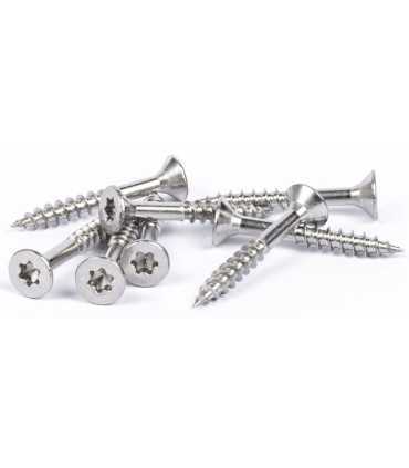 Vis à bois filetage partiel A2