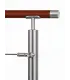 Garde-corps de muret inox à câbles – rehausse 60 cm