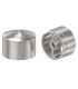 Embout bombé inox pour main courante en bois