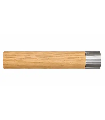 Embout bombé inox pour main courante en bois