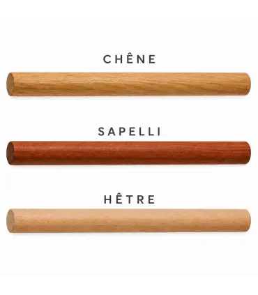 Main courante bois grande longueur – chêne, hêtre, sapelli