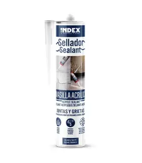 Mastic acrylique peignable joints et fissures | Index SE-ACR