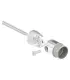 Support articulé inox à sceller Ø42,4 – mur, limon ou poteau, A2
