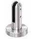 Pince à verre inox au sol pour piscine – verre 12 mm, duplex 2205