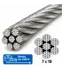 Câble inox 7x19 A4 extra souple au mètre linéaire