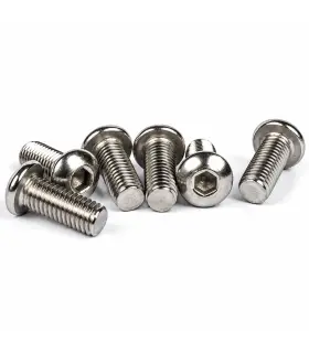 Vis TBHC inox ISO 7380 – tête bombée six pans creux A2 A4