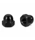 Écrou borgne inox noir A4 DIN 1587 – écrou borgne noir M4 à M12