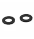Rondelle plate inox noir A4 DIN 125 – rondelle noire M3 à M12