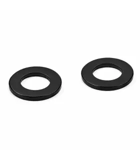 Rondelle plate inox noir A4 DIN 125 – rondelle noire M3 à M12