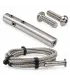 Kit câble garde-corps à tendeur encastrable inox A4