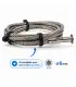 Câble inox 6 mm 7x7 serti bombé 1 côté – A4 garde-corps