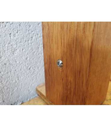 Tendeur câble traversant poteau inox