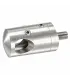Support de lisse d'angle 90° inox A4 Ø12 – poteau Ø42,4