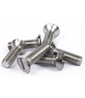 Vis à tête fraisée fendu A4