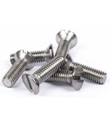 Vis à tête fraisée fendu A4