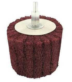 Brosse à satiner cylindrique pour l'inox