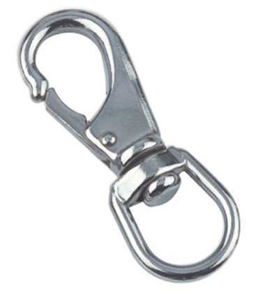 Mousqueton émerillon inox A4