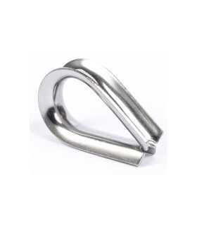 cosse coeur boucle cable inox a4 marine