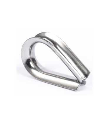 cosse coeur boucle cable inox a4 marine