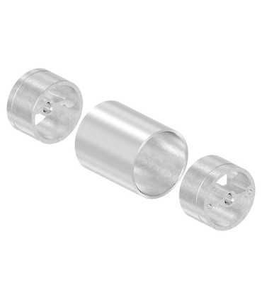 Connecteur pour main courante en bois Ø42mm inox A2