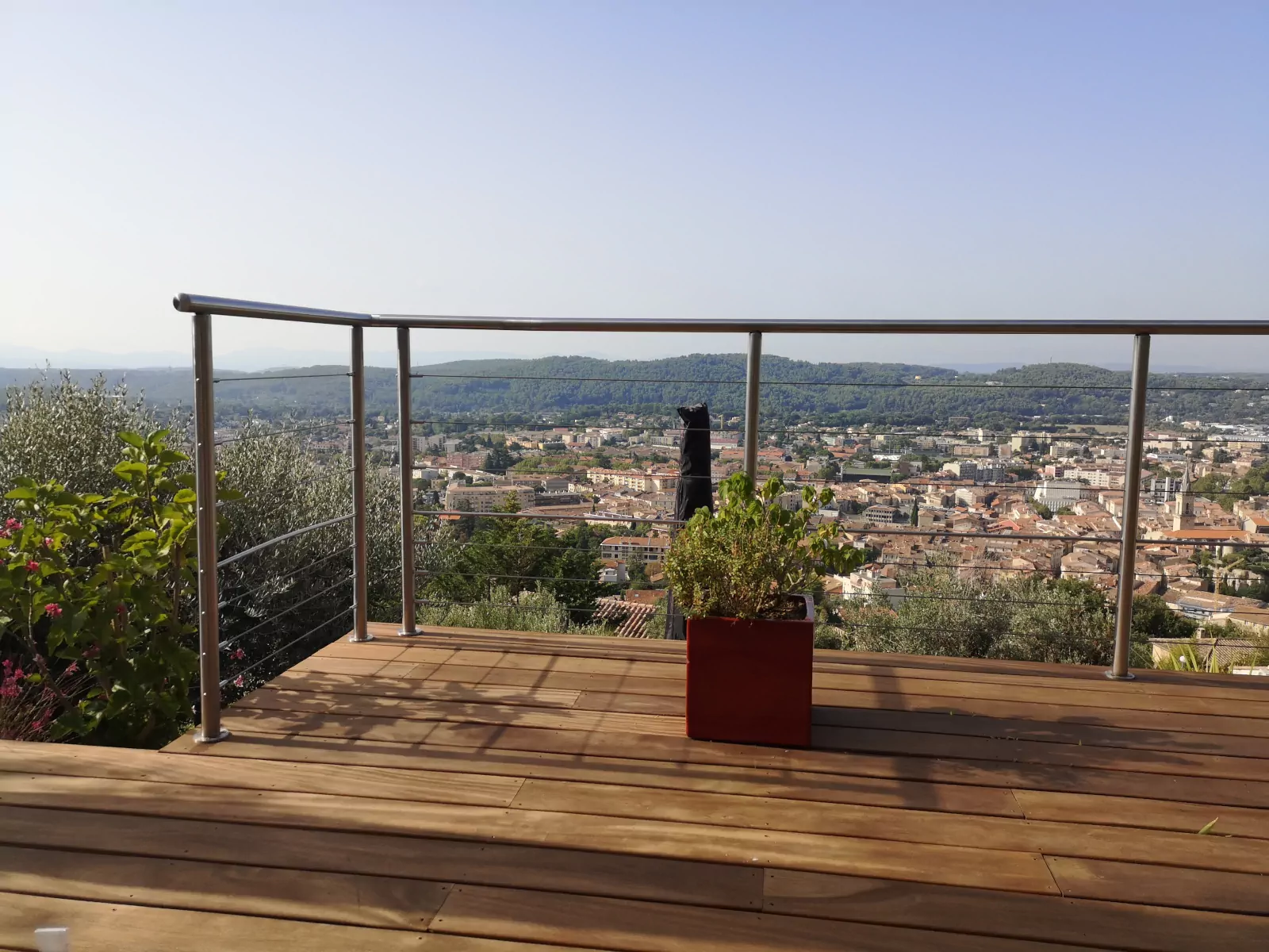 Pose garde-corps inox terrasse Vaucluse