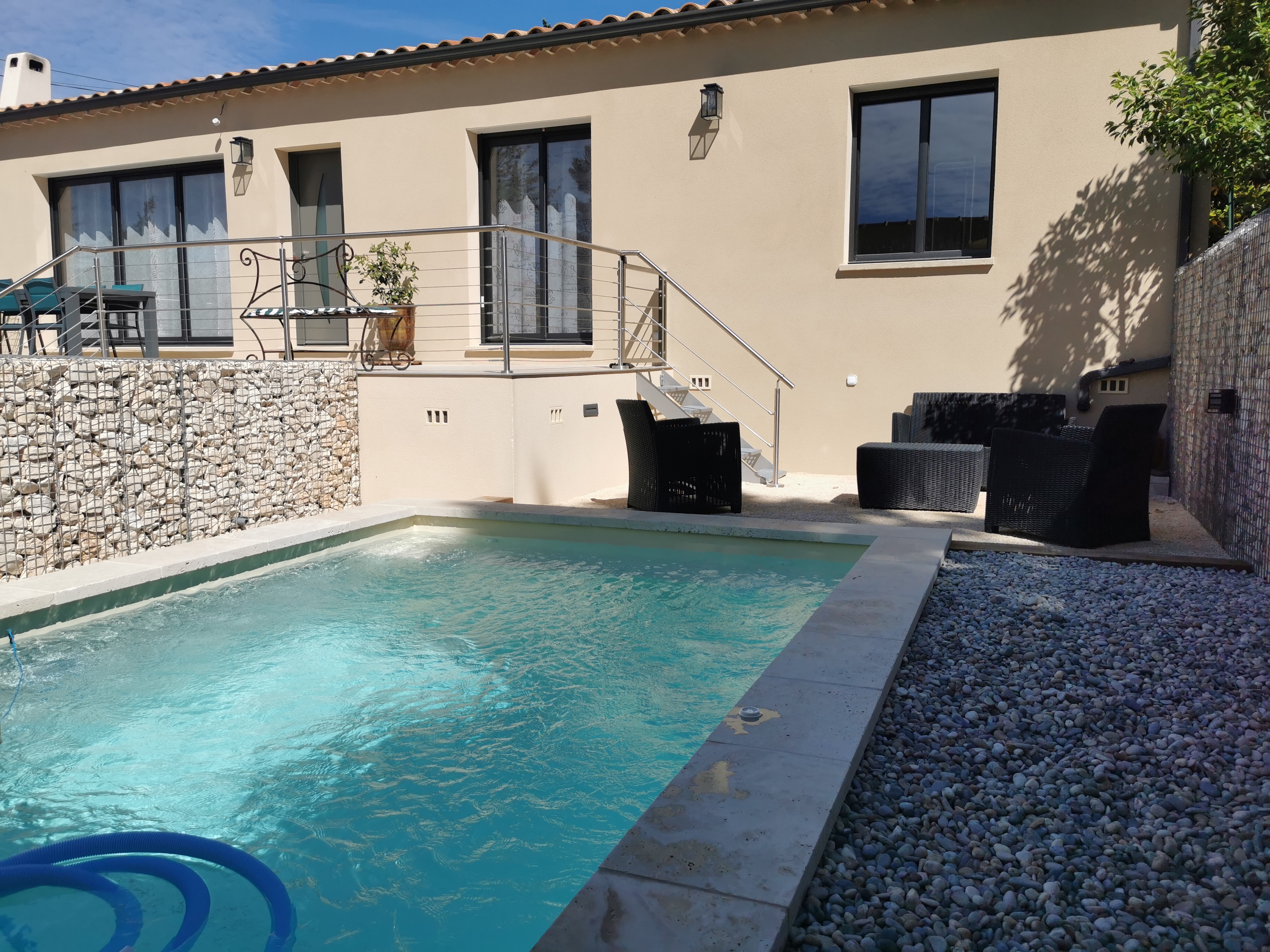 Installation garde-corps inox balcon